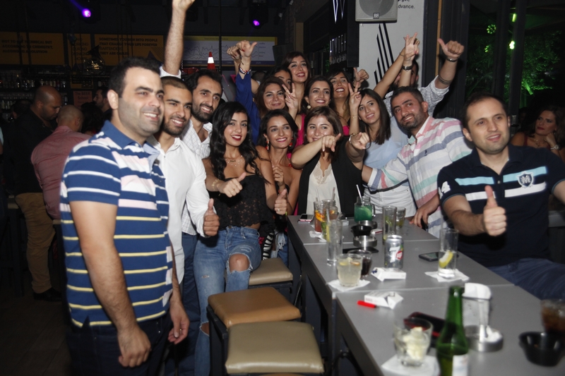 AT Work Beirut on Saturday Night